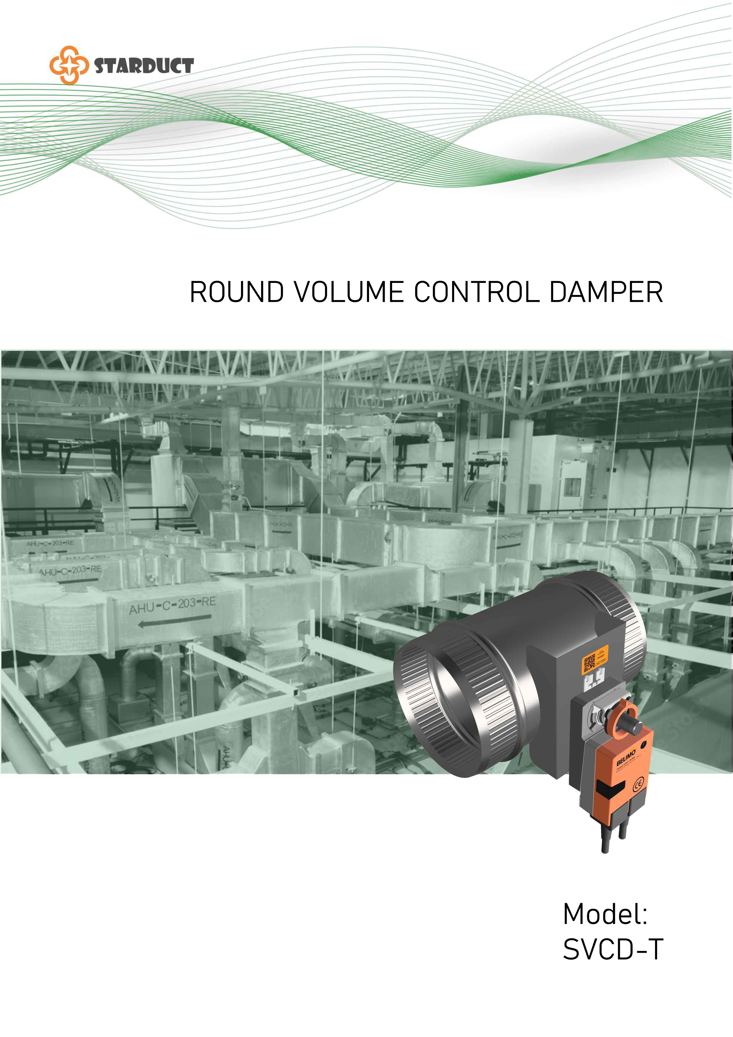 Catalogue Round volume control damper
